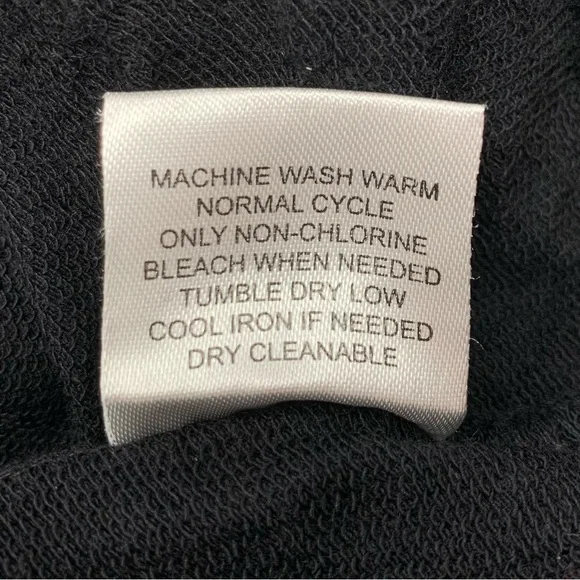 Z Supply Black Flocked Leopard Velvet embossed Top Sweatshirt size XS - Picture 14 of 15